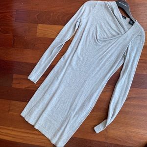 Gray Sweater Dress